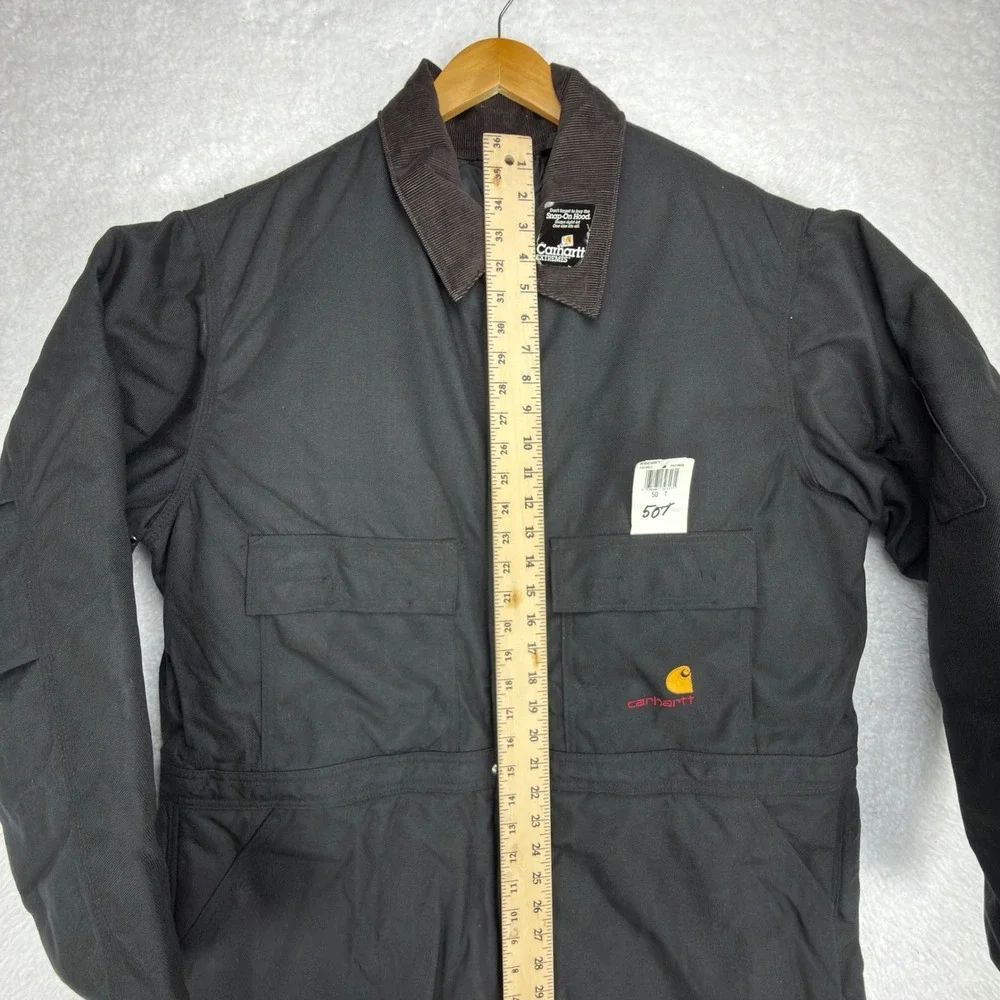 Carhartt Extremes Arctic Quilt Lined Coveralls Black RQC05T Mens 50 Tall NWT NOS